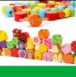 Wooden Fruits Lacing And Threading - Image 8