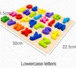 Wooden Alphabet Learning Board(Lowercase) - Image 2