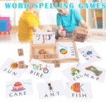 Wooden Matching Letter Game