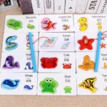 Wooden Magnetic Fishing And Matching Game - Image 5