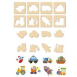 Drawing Template with Stencils and Markers - Image 9