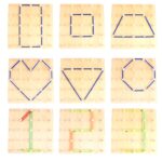 Kids Wooden Geo Board And Lacing Board China ( art craft lacing ) - Image 3