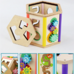 Shape Matching Puzzle Box – Cylinder - Image 4