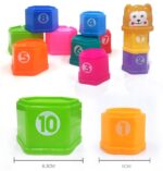 Stacking Cups Numbers & Letter – Hexagon 10 pieces - Image 7