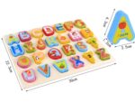 ABC Cartoon Characters 3 D wooden Board - Image 5