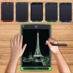 LCD 10 Inch Writing Tablet Erasable With Stand & 2 Pens (Red) - Image 5