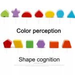 Wooden Assembling Bus With Colorful Shapes Sorter - Image 7