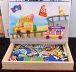 Magnetic Transport Jigsaw Puzzle With White Board - Image 7