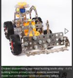 Alloy Building Block Set & Construction Assembling Set With More Nut Combination Creativity - Image 8