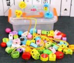 Wooden Lacing and threading Beads
