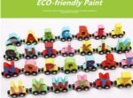 Alphabets Wooden Strong Strength Magnetic Train 27 Pieces - Image 4