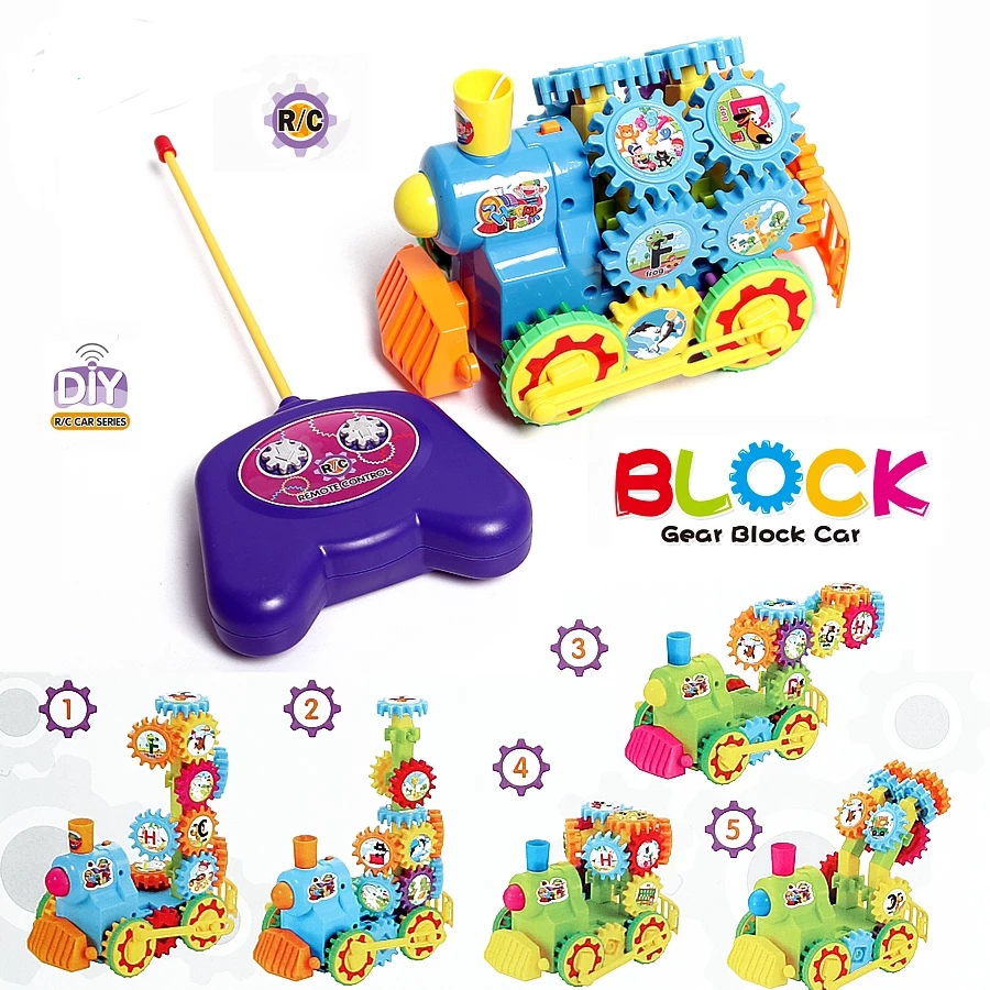 DIY Changeable Building Blocks With Remote Control