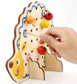 Wooden Fruits And Vegetables For Lacing And Threading - Image 2