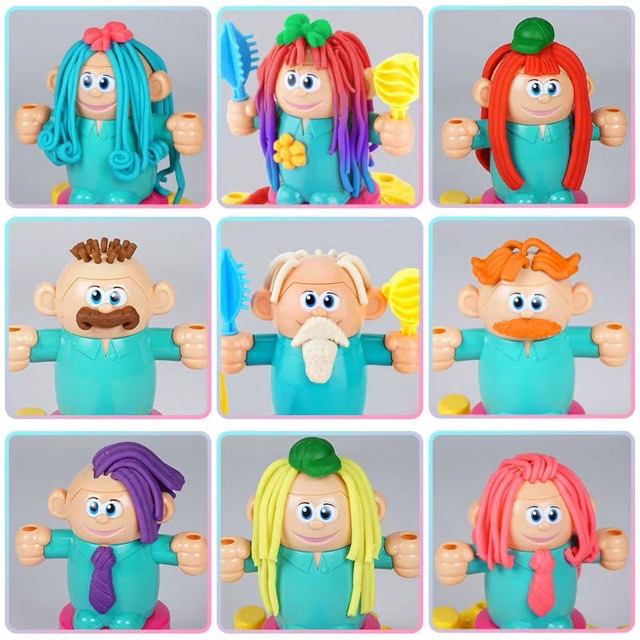 Hair Dresser Funny Learning Clay