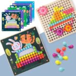 Wooden Mushroom Nails With Gears