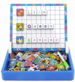 Magnetic Match And Spell Game With White Board