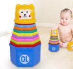 Stacking Cups Numbers & Letter – Hexagon 10 pieces - Image 8