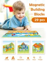 Magnetic Puzzle Blocks – 29 Pieces - Image 2