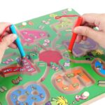 Wooden Maze With Ludo Game 2 In 1