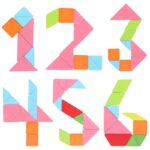 Wooden Shapes Puzzle With Pattern Cards & Storage Box - Image 12