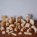 Wooden Building Blocks Castle 75 Pieces - Image 11