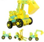 Nut Combination Assembling Wooden Excavator