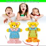Bear Dress Lacing And Threading Game ( Art Craft Lacing ) - Image 6