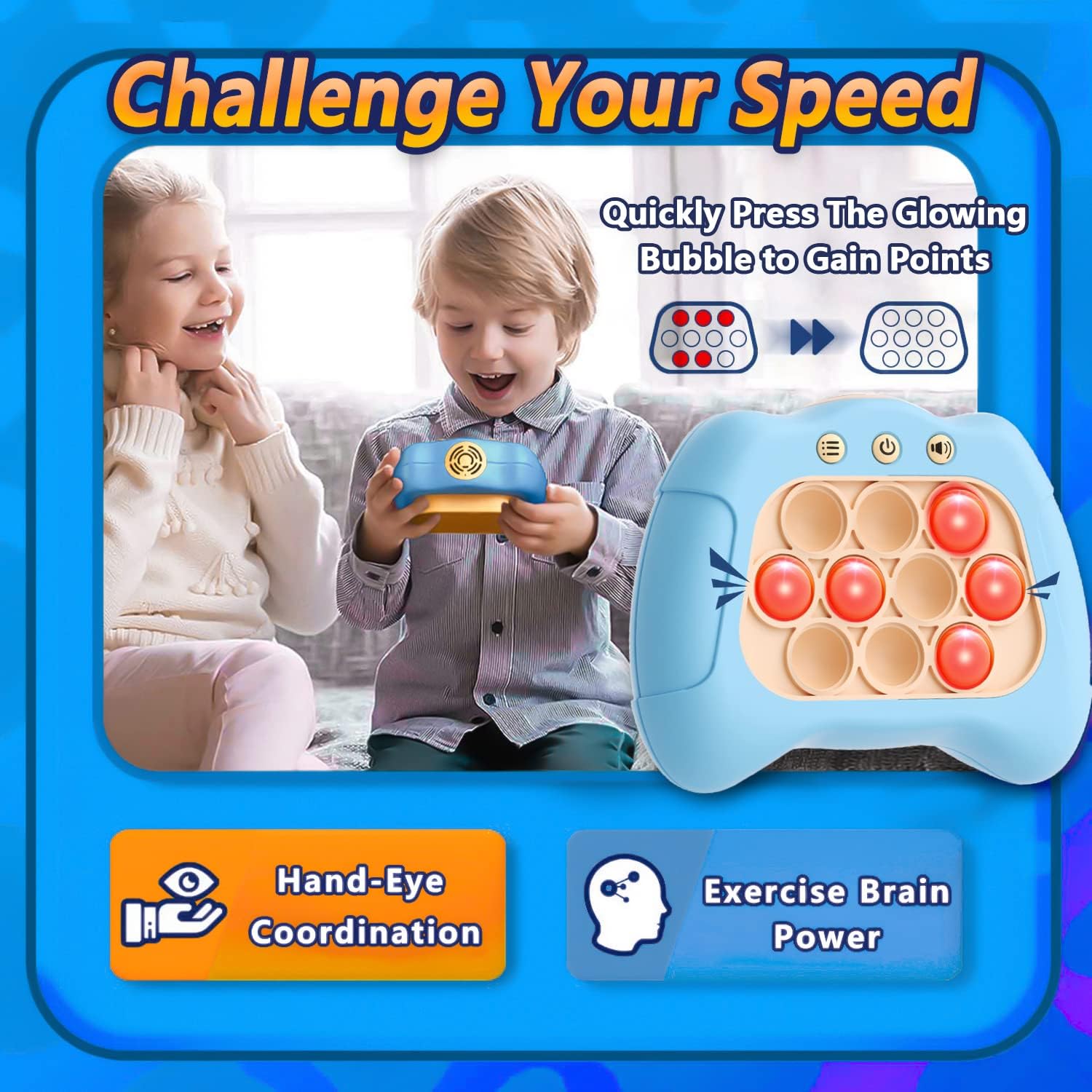 POP IT Quick Push Bubble Game