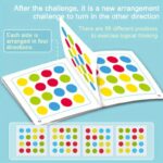 2 in 1 Four Color Matching Gear Pattern Logic Game - Image 9