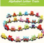 Alphabets Wooden Strong Strength Magnetic Train 27 Pieces - Image 5
