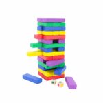 Colorful Wooden Jenga 48 Pieces - Image 8