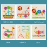 Wooden Mushroom Nails With Gears - Image 5