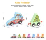 Cartoon Wooden Alphabet Train – 27 pieces - Image 3