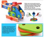 Nut Combination Assembling Wooden Toy - Image 7