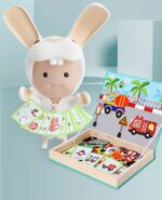 Magnetic Art Case Character Pairing Puzzle With 10 Cards - Image 6