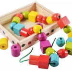 Wooden Lacing Beads For Fine Motor Skills - Image 7