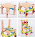 Multi Functional Nut Combination Assembling Chair 4 IN 1 - Image 5
