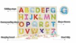 Knob Wooden Capital Letter Hand Grasp Board - Image 4