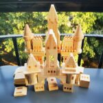 Wooden Building Blocks Castle 75 Pieces - Image 4