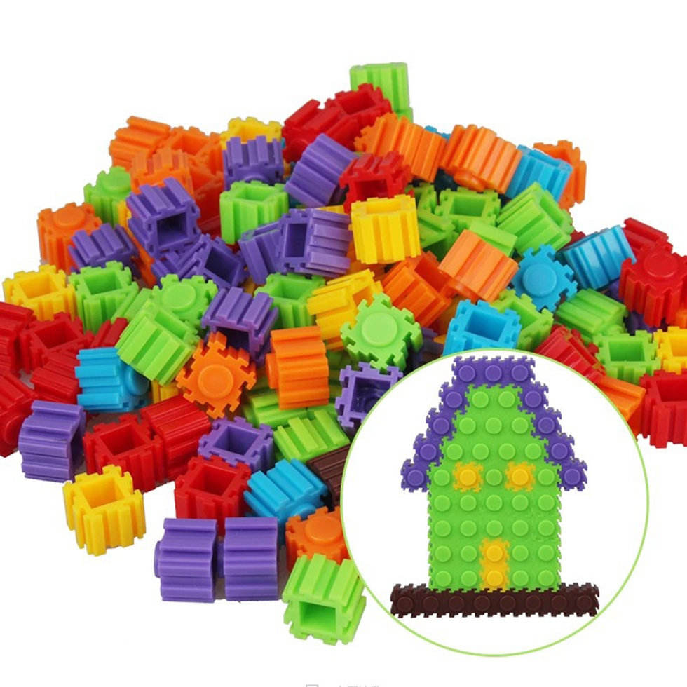 DIY Colorful Blocks 185 Pieces China Made