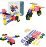 Wooden Nut Combination Assembling Toy Aircraft - Image 2