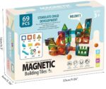 Magnetic Building Tiles 69 pcs - Image 9
