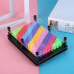 3d pin art sensory sculpture toy