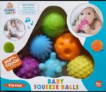 Sensory Soft Baby Balls With Good Quality – 6 Pieces