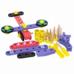 Wooden Nut Combination Assembling Toy Aircraft - Image 8