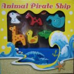 Wooden Balancing Animal Pirate Ship - Image 2