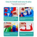 Car Adventure Toy With 4 Cars & Helicopter - Image 4