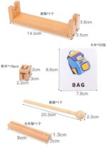 Vocabulary Building Wooden Learning Game - Image 5