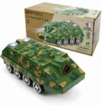 2 in 1 Deformed Armored Army Tank Toy Car - Image 2