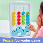 2 in 1 Four Color Matching Gear Pattern Logic Game - Image 10